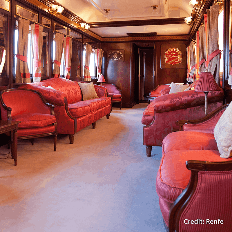 Salon im Al Andalus. (Credit Renfe)
