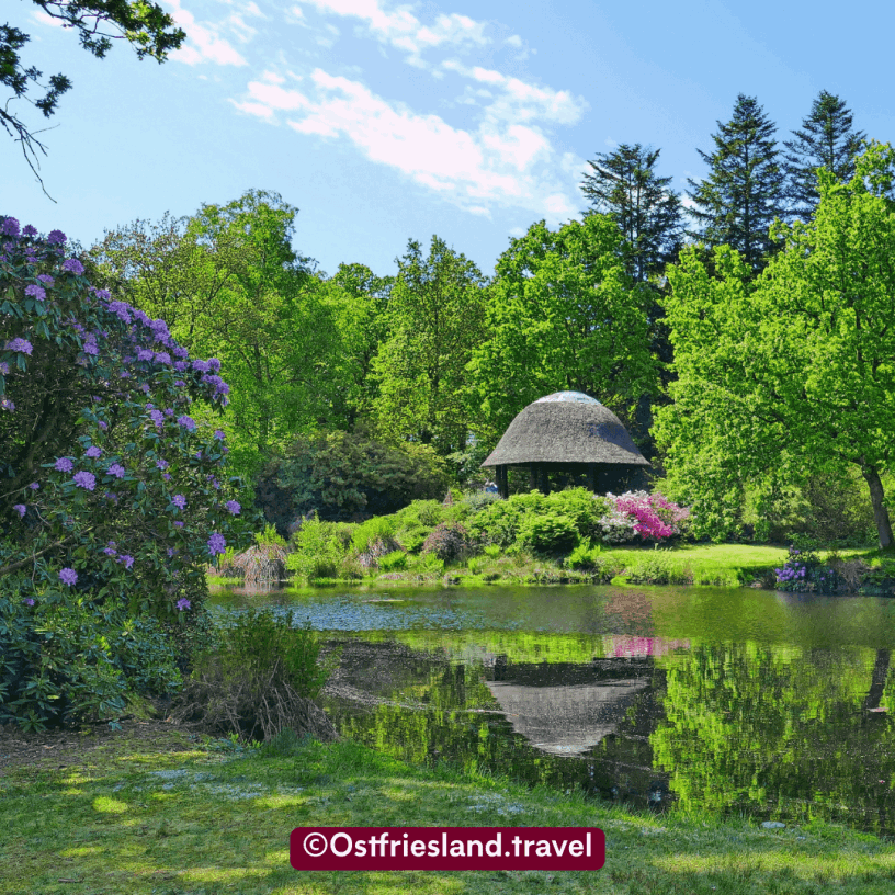 Der Schlosspark in Lütetsburg. (©Ostfriesland.travel)